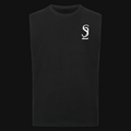 "Monogram" Sleeveless Oversized Tee