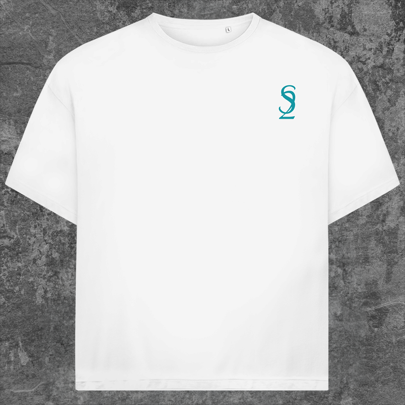 SYN42 White California Oversized T-Shirt – Front View