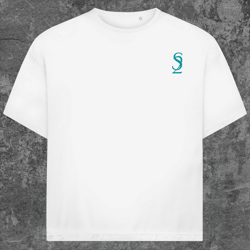 SYN42 White California Oversized T-Shirt – Front View