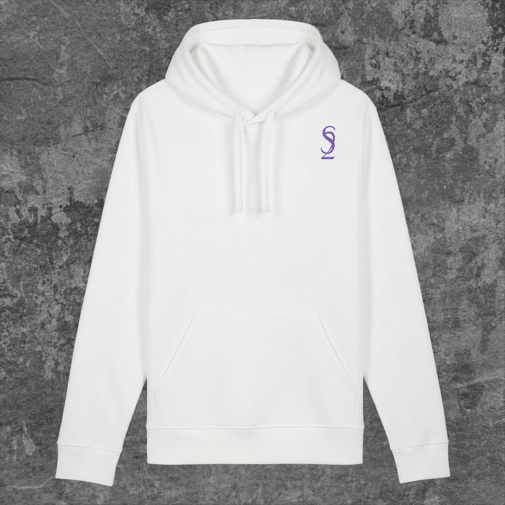 SYN42 White Lavender Hoodie – Front View
