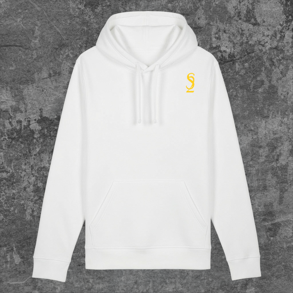 SYN42 White Money Hoodie – Front View