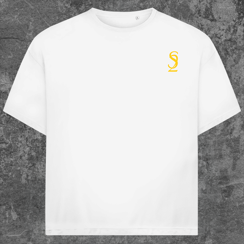 SYN42 White Money Oversized T-Shirt – Front View