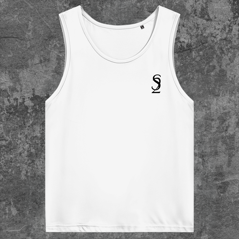 SYN42 White S2 Tanktop – Front View